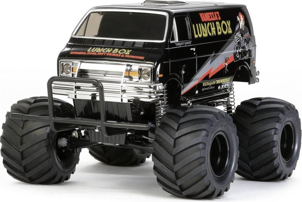 Lunch kit Tamiya Customized Monster Van For Racing & Show Lunch Box Kit 58546