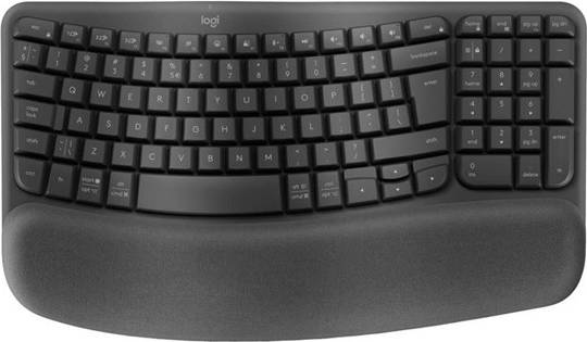 Logitech Wave Keys Wireless Ergo Keyboard