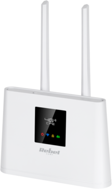 Rebel Rb-0702 Portable Router Clear