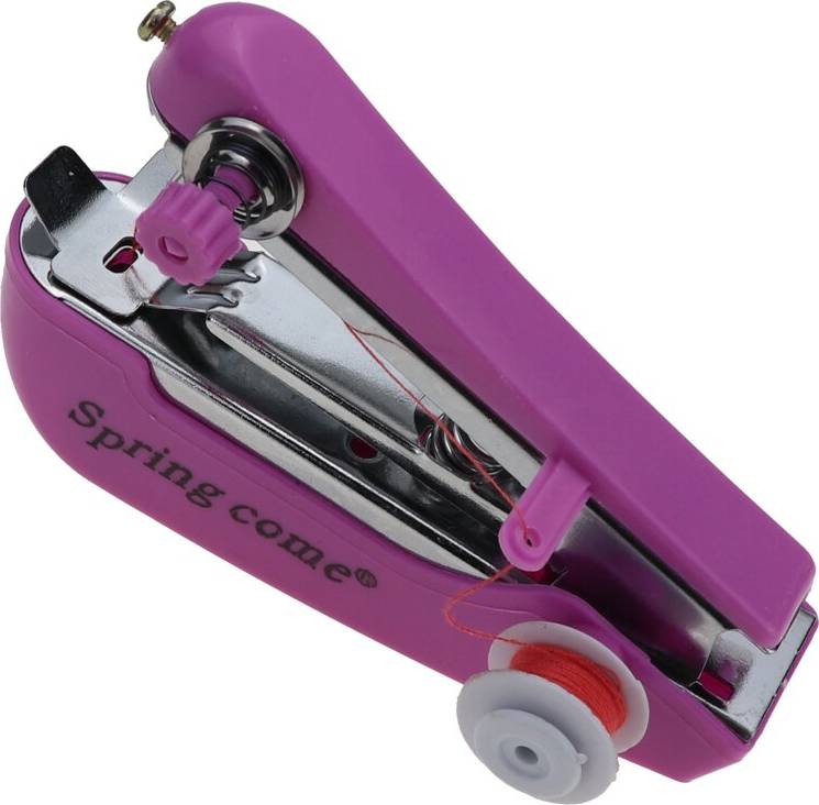 Mini sewing machine Wejoy Mini Handheld Sewing Machine Portable Manual Sewing Small Manual Sewing Machine