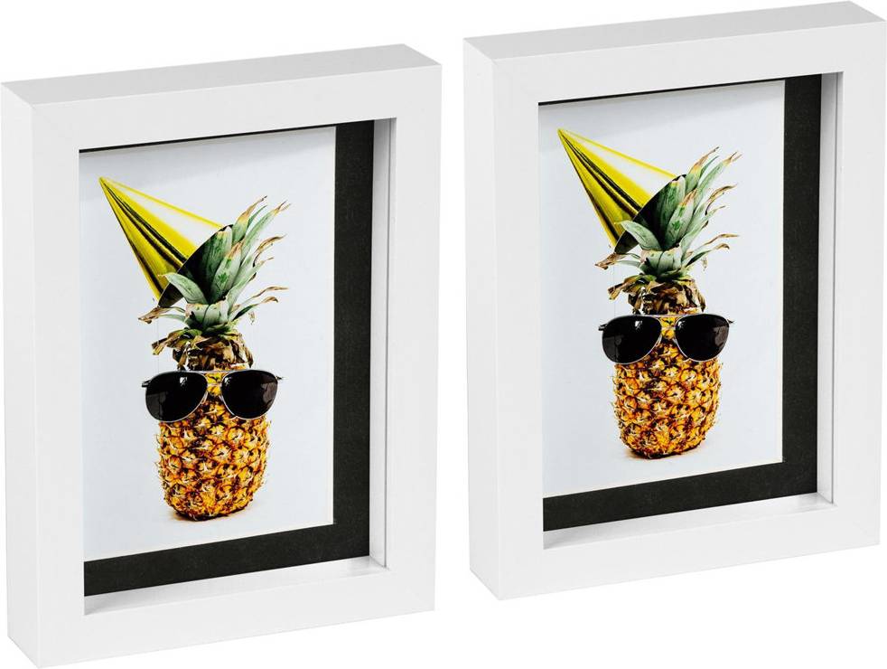 Nicola Spring 5" 7" 3D Box Photo Frame