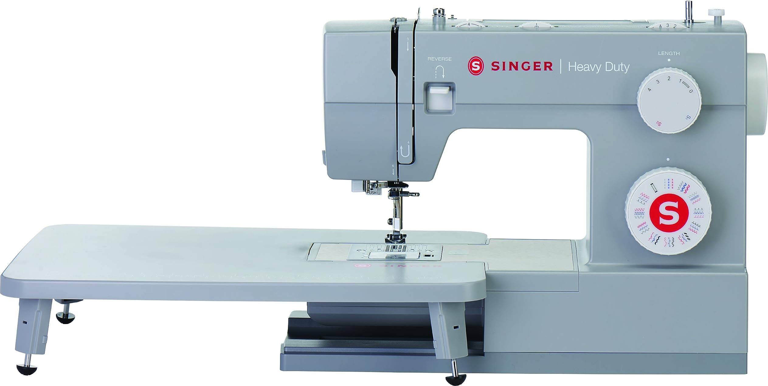 Singer heavy duty Singer HD6380 Sewing Machine, Grey