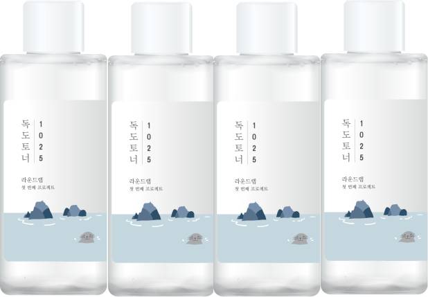 Round Lab Dokdo Toner 100ml 4ea Set 100ml