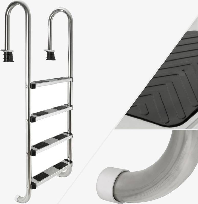 Pool Ladder 4 Steps Stainless Steel