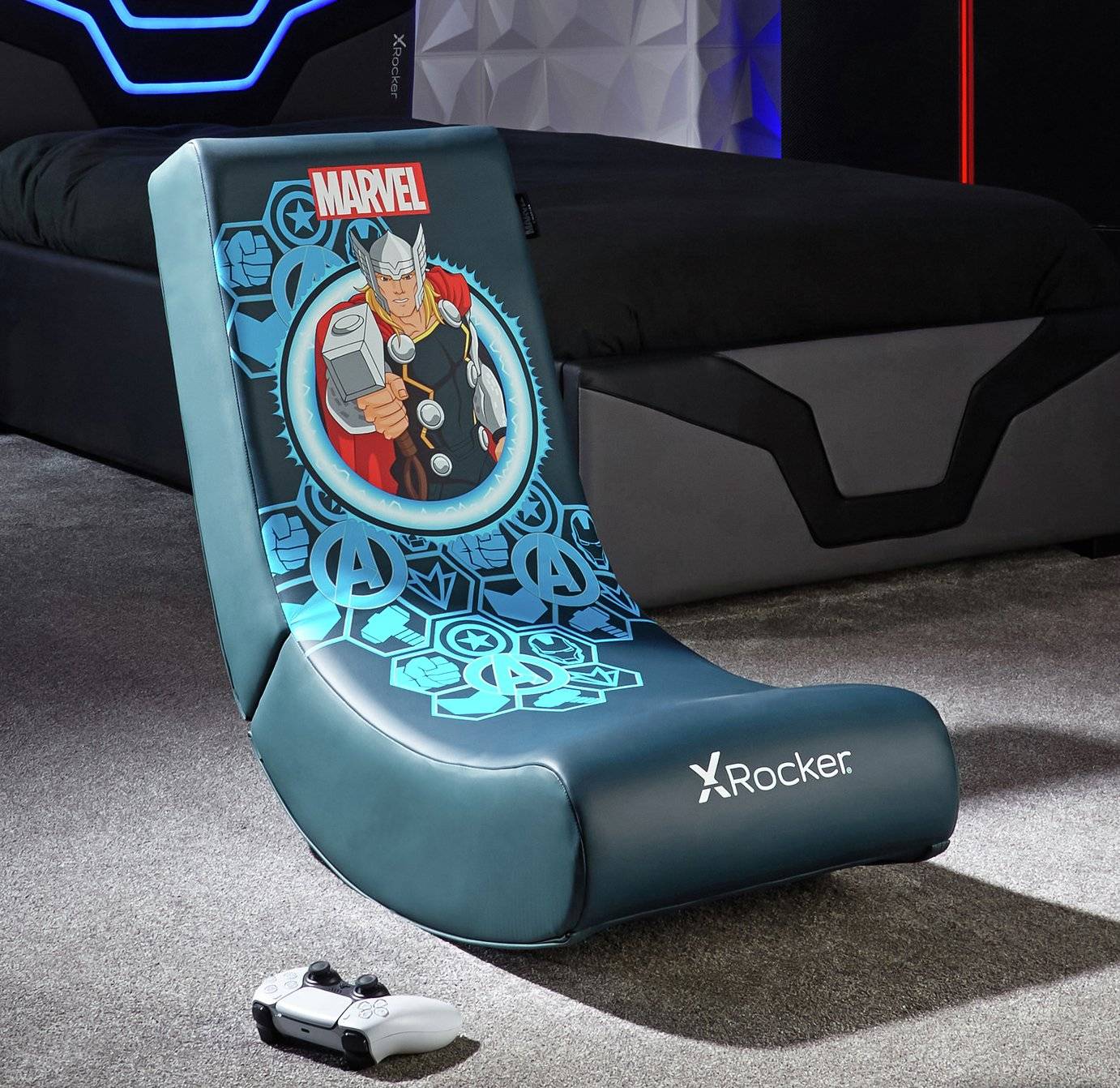 X rocker X-Rocker Marvel Thor Floor Mørkeblå