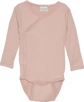 Minymo Omlottbody Rib - Misty Rose