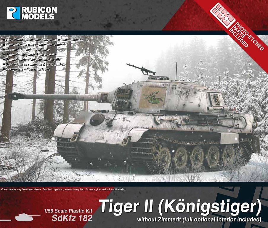 King Tiger Without Zimmerit Plastic Model Kit