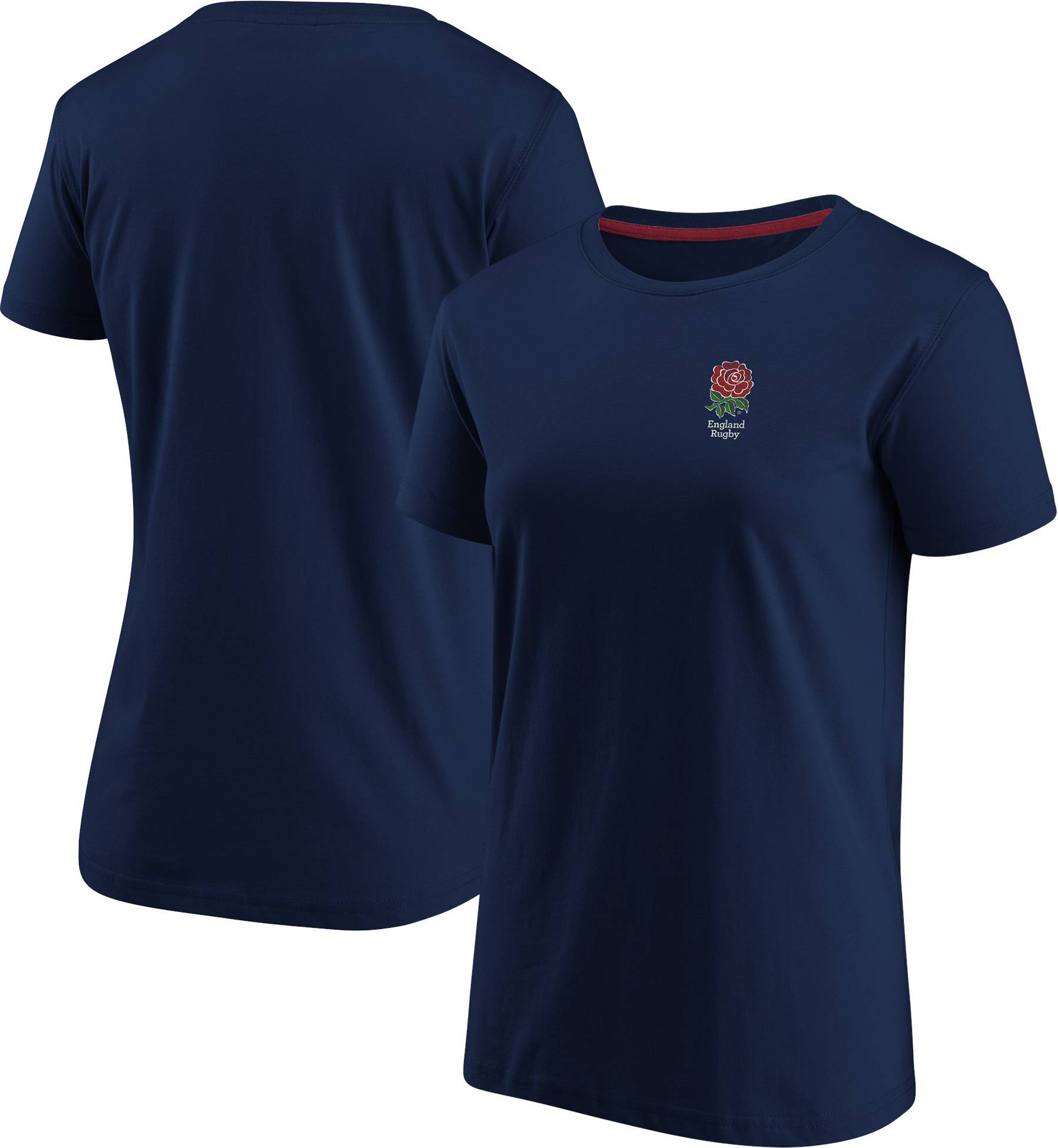 England Rugby Essentials Small Crest T-Shirt Navy