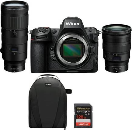Nikon z8 Nikon Z8 Full-Frame Mirrorless Camera 45.7MP Sensor