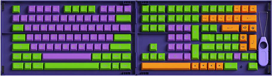 Greenzech & 158 Keys Ballcap Keycap Set ASA Profile