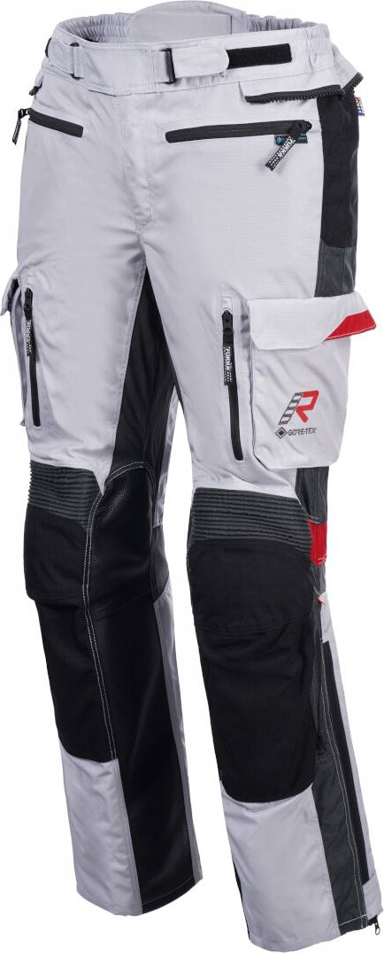 Madagasca-R Motorrad Textilhose, schwarz-grau, Größe