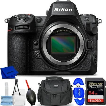 Nikon z8 Nikon Z8 Mirrorless Camera 1695 7PC Accessory Bundle
