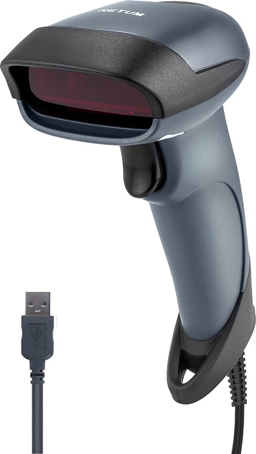 Pos system Netum Handheld 1D Laser Barcode Scanner NTM1