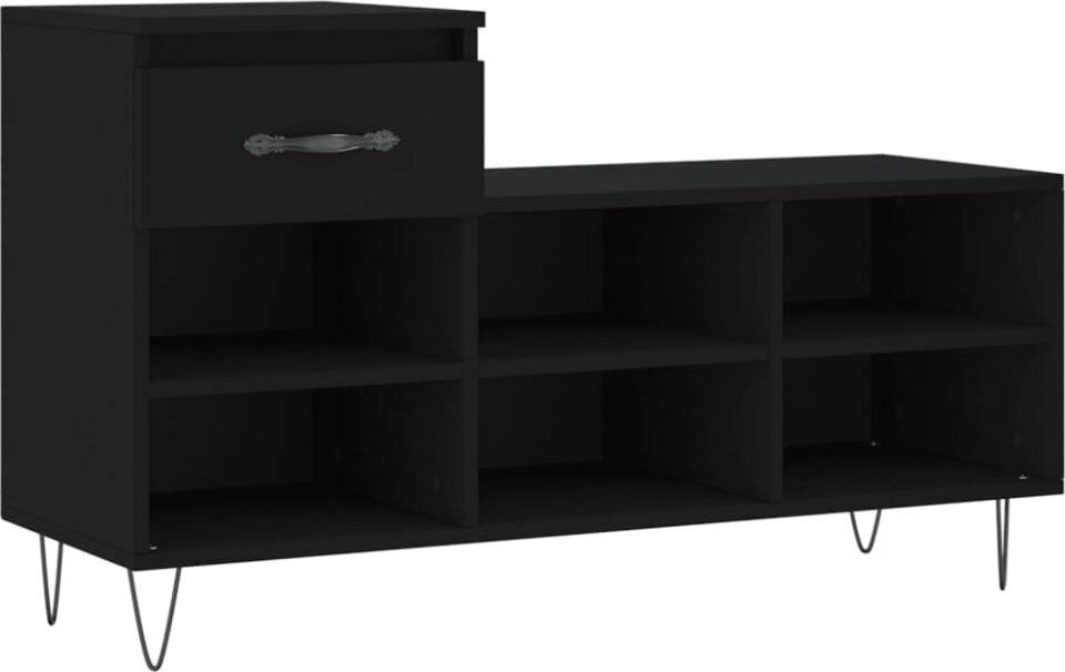 vidaXL Cabinet Engineered Shoe Rack