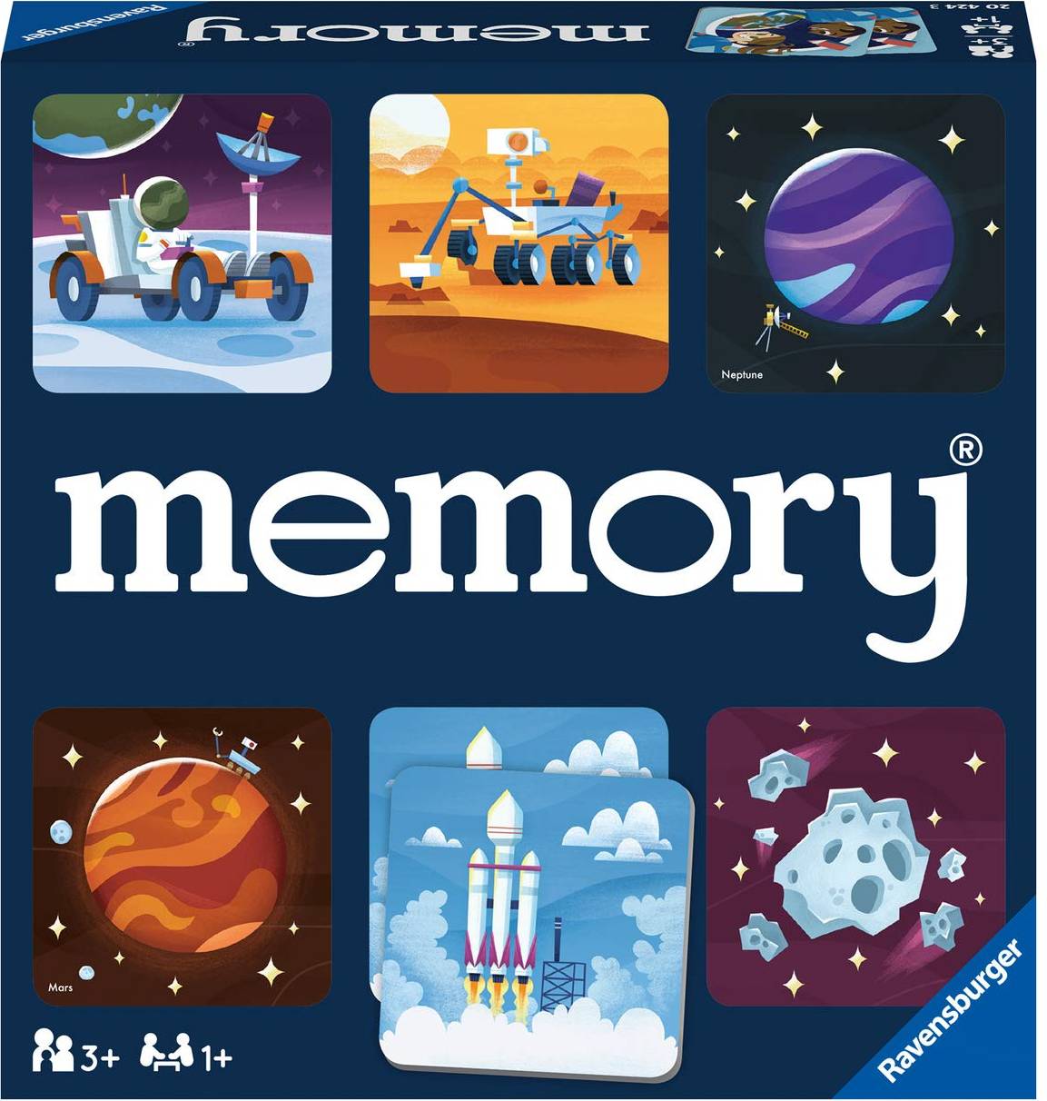 Ravensburger Memoryspel Rymden 20424