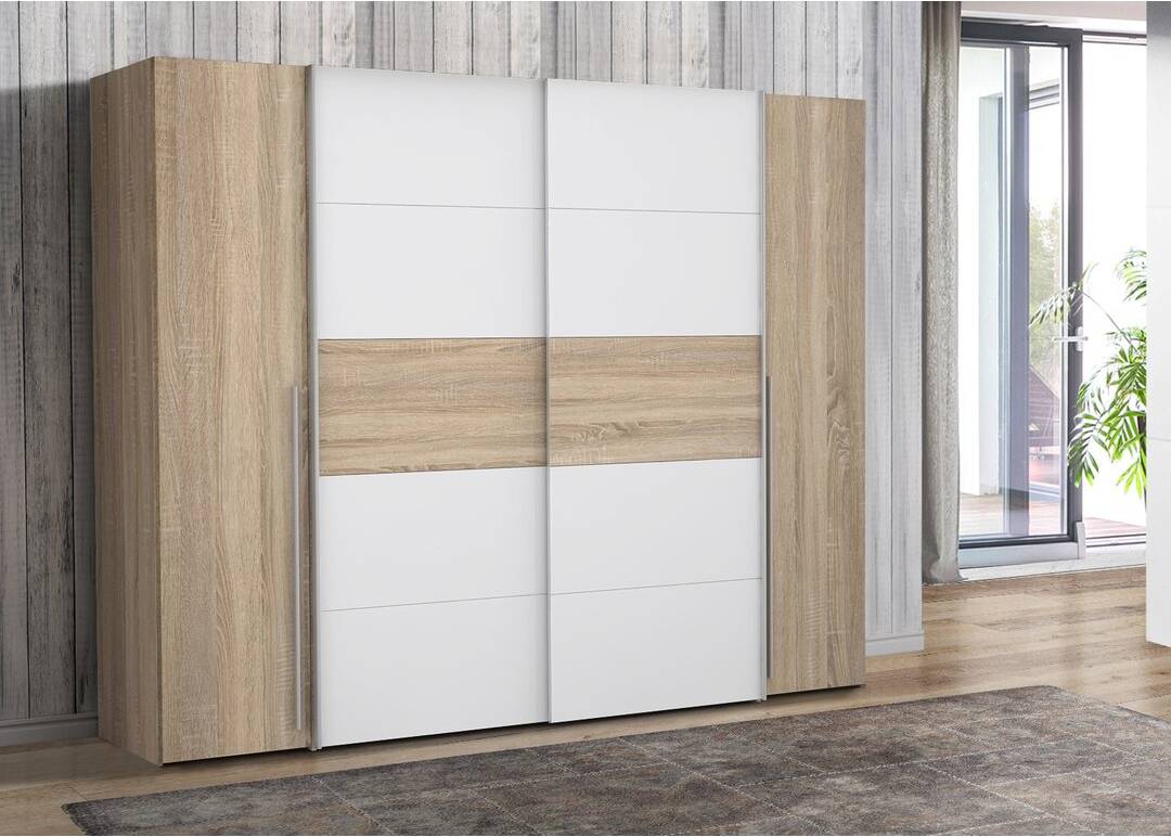 Zipcode Design Debarr 4 Door Wardrobe