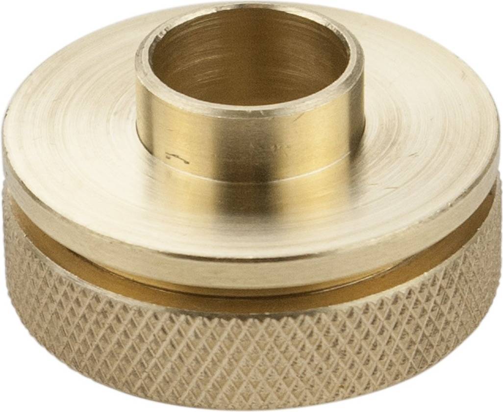 Router Guide Bushing Solid Brass Short Shank