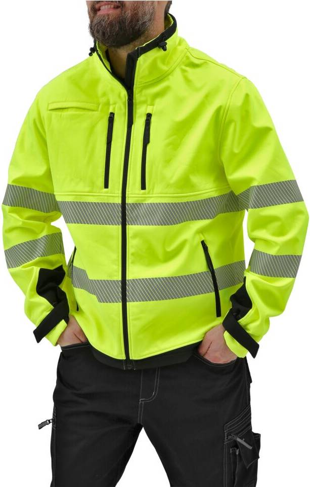 Warnjacke Softshell
