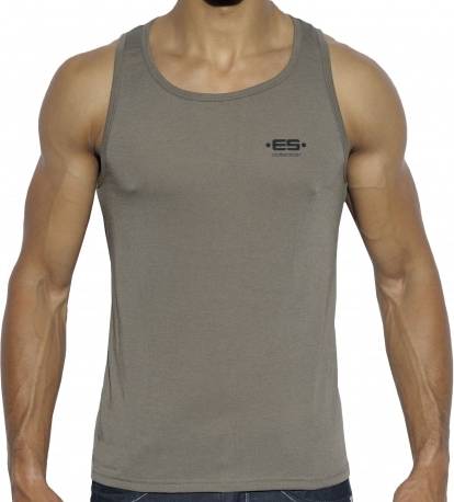 ES Collection Basic Tank Top - Khaki