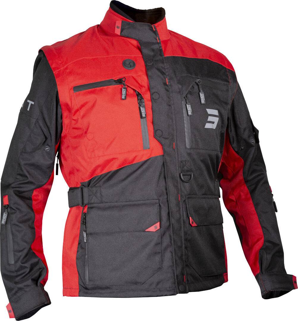 Shot Racetech Jacket - Black/Red