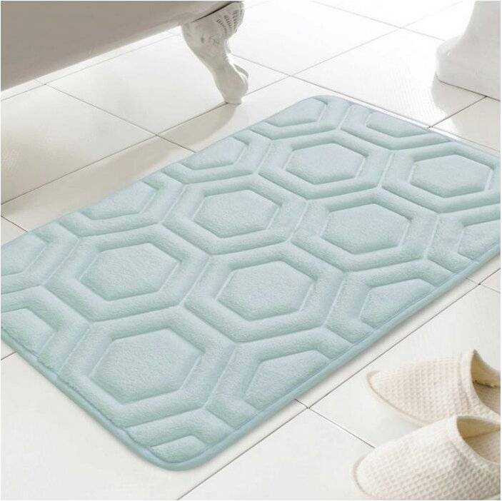 Blue Geo Memory Bath