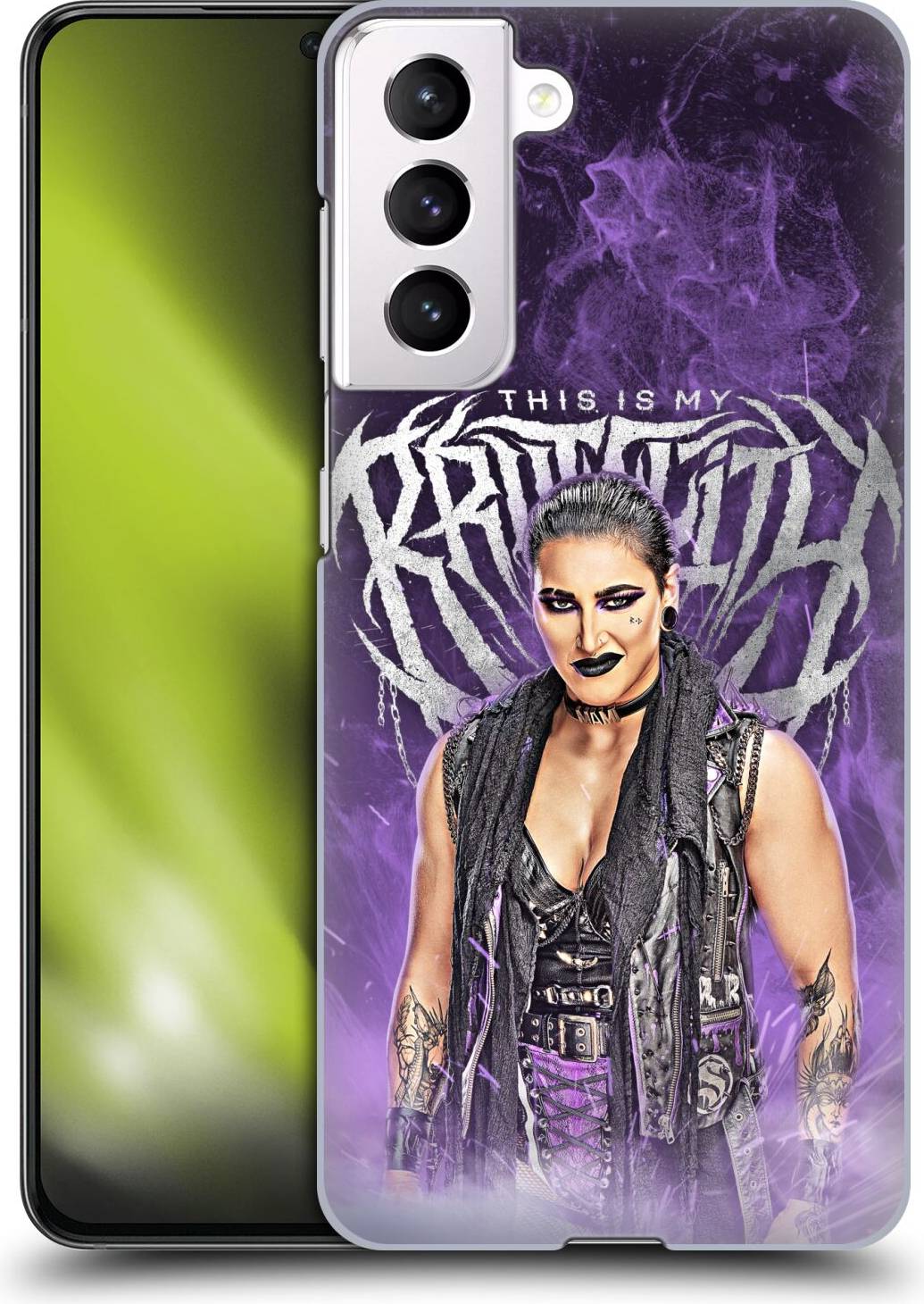 WWE Authentic WWE Rhea Ripley This Is My Brutality Phone Case Samsung