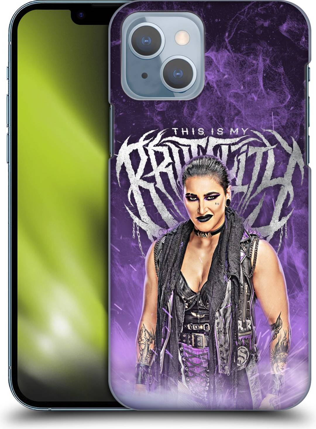 WWE Authentic WWE Rhea Ripley This Is My Brutality Phone Case iPhone
