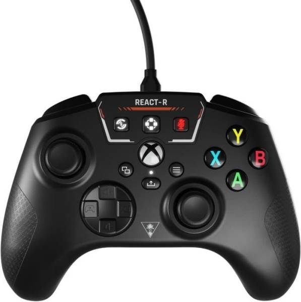 Turtle Beach React-R Black Wired Gaming Controller