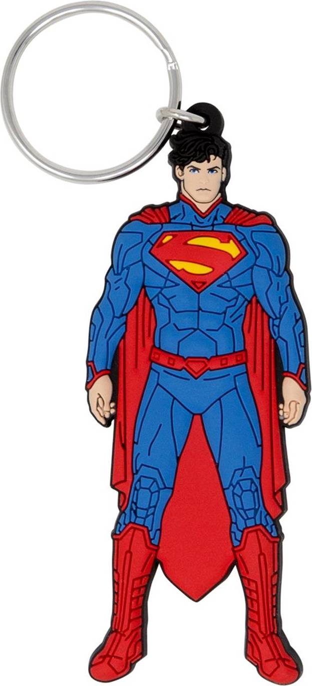 Monogram Soft Touch Keychain Superman