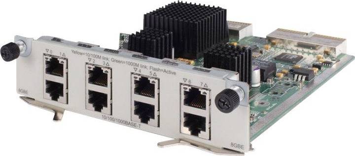 HP E 6600 8GbE WAN HIM Router Module