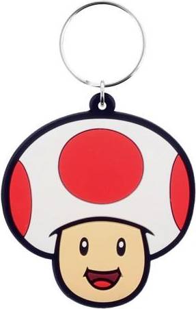 Toad Keyring - Multicoloured