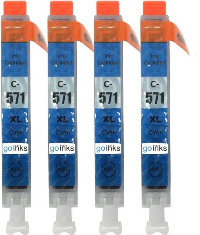 Go Inks 4 Go Inks Canon CLI-571C PIXMA