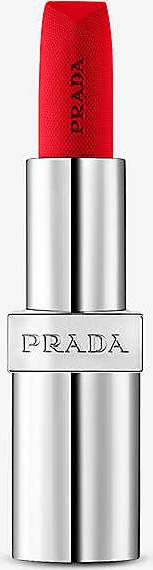 Prada Soft Matte Rouge Refillable Lipstick - Carminio