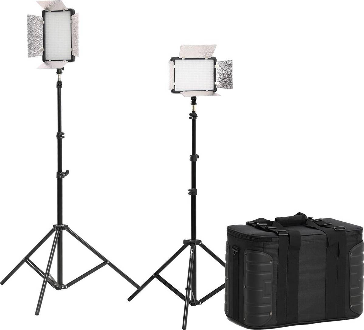Godox led kit Godox LED500LRC Bi-Color 2-Light LED Video Kit