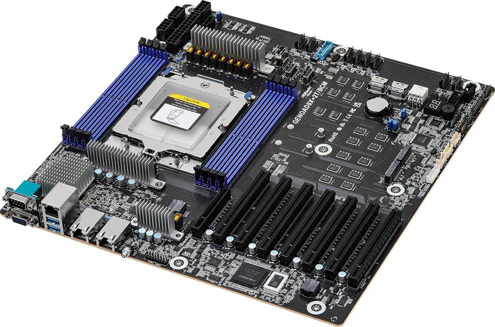 Asrock Rack Genoad8x-2t/bcm Sp5 Eeb Servermoderkort