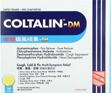 Coltalin-DM 36 Tablets