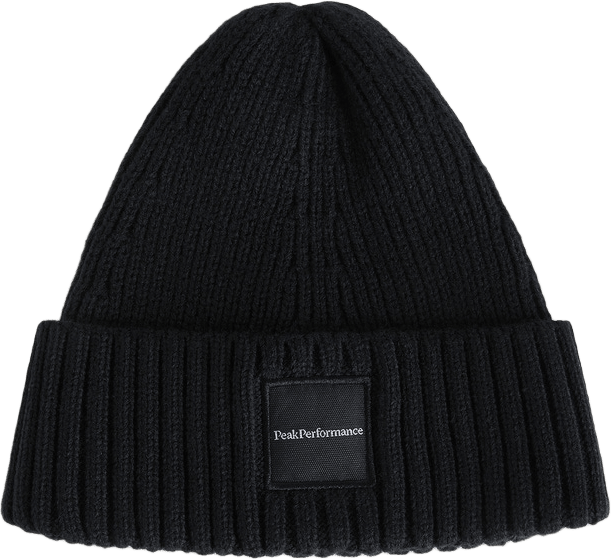 Cornice Ribbed Hat - Black