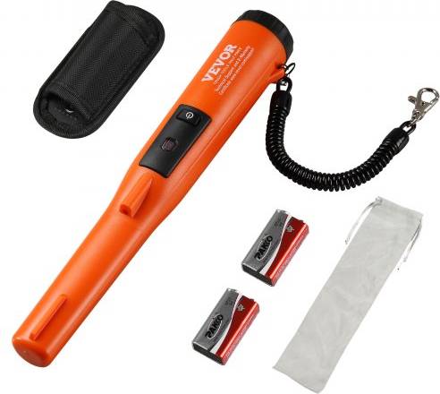 Metal detector VEVOR Metal Detector Pinpointer IP68 Waterproof Handheld Wand Probe