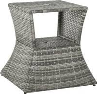 OutSunny Outdoor Patio Rattan Wicker Coffee Table