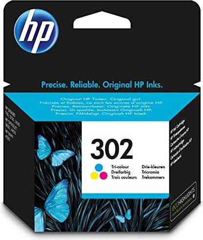 Hp 302 HP 302 Tri-Color Original Ink