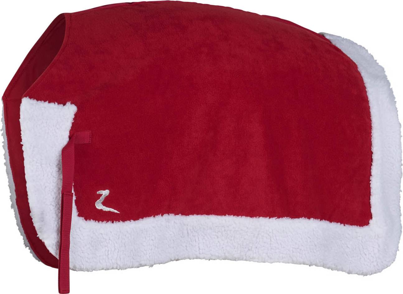 Horze Christmas Riding Rug - Red