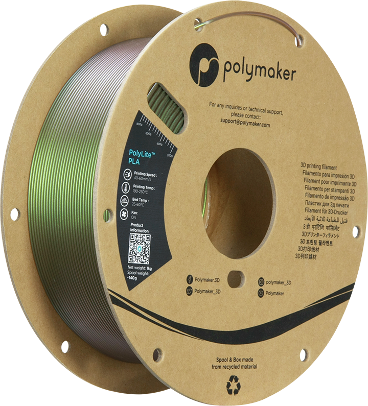 Polymaker PolyLite PLA Starlight Meteor