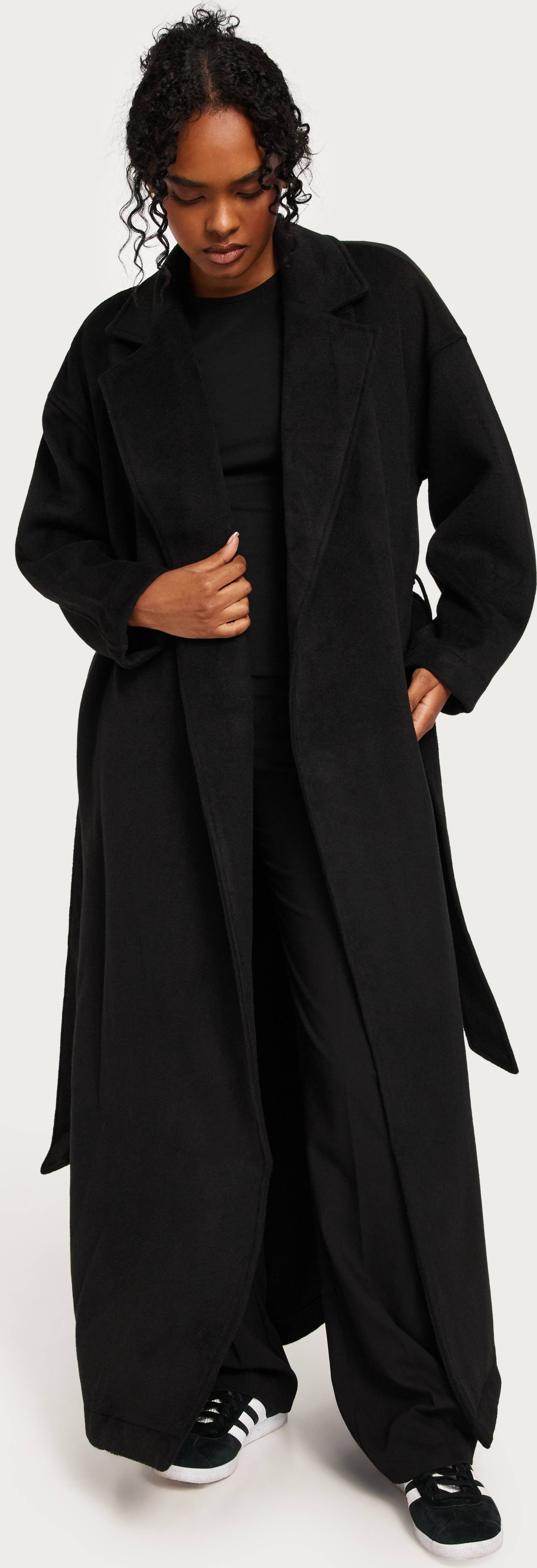 Object Object Collectors Oversized Coat - Sort