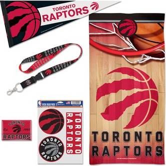 WinCraft Toronto Raptors House Fan Accessories Pack