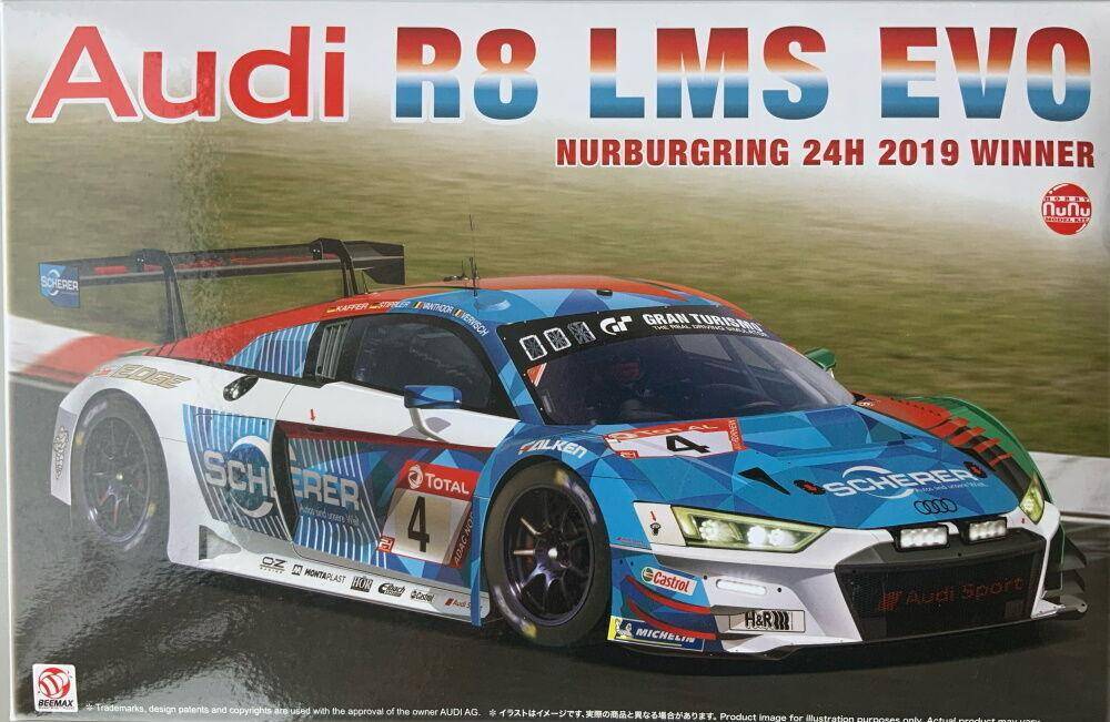 Audi R8 LMS EVO 24h Nurburgring Plastic Model Kit