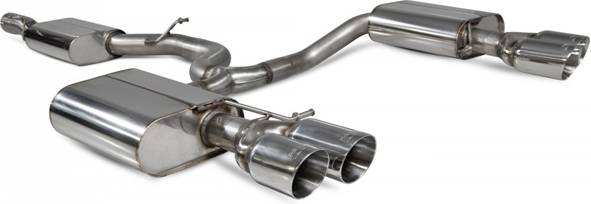 Scorpion Resonated 3.15 Cat Back Exhaust System