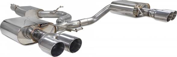 Scorpion Resonated 3.15 Inch GPF Back Exhaust System