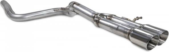 Scorpion Non-Resonated 2.75 Predator GPF Back Exhaust System