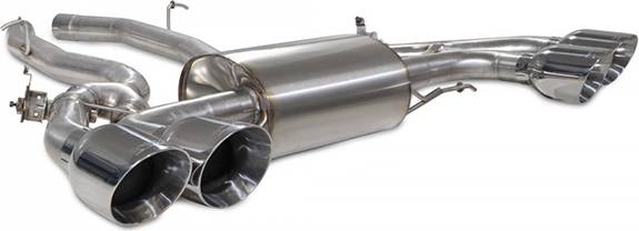 Scorpion Non-Resonated 2.75 Half Exhaust System