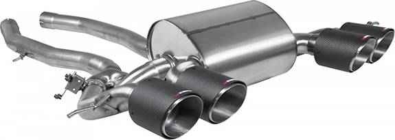 Scorpion Non-Resonated 2.75 Half Exhaust System